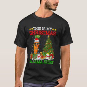 Camiseta Este É O Meu Natal, Pijama Carrot Lights Christy