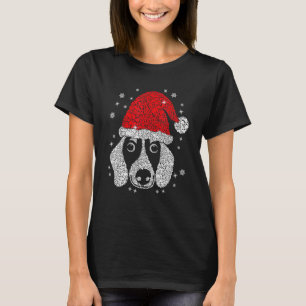 Camiseta Este É O Meu Natal Pijama Santa Hat Dachshund