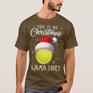 Camiseta Este É O Meu Natal Tênis Santa Hat Snow