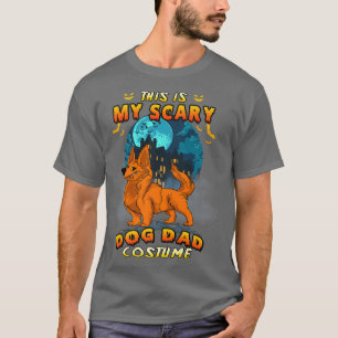Camiseta Este É O Meu Pai De Cachorro Assustador Corgi Cost