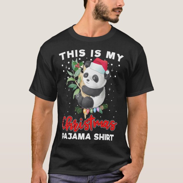 Camiseta Este É O Meu Pai De Natal (Frente)
