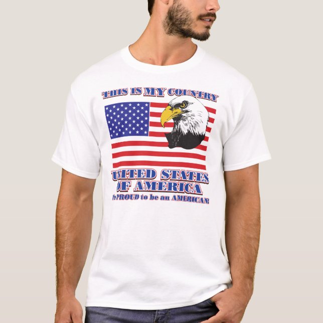 Camiseta Este é o meu país (Frente)