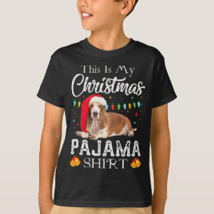 Camiseta Este é o meu Papais noeis de Natal do Pajama Basse