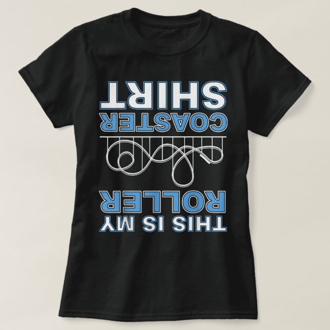 Camiseta Este é o meu parque de diversões de Porta copos de (Frente do Design)