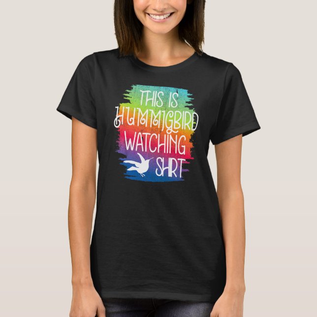 Camiseta Este É O Meu Pássaro A Observar Os Beijos (Frente)