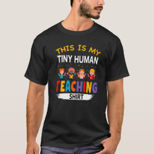 Camiseta Este É O Meu Pequeno Prestador De Cuidados De Dayc