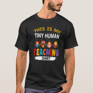 Camiseta Este É O Meu Pequeno Prestador De Cuidados De Dayc
