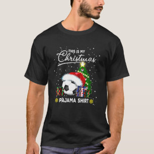 Camiseta Este É O Meu Pijama De Natal Para Rapazes, Adul