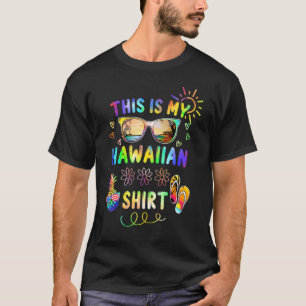 Camiseta Este É O Meu Piné De Praia Havaiano Luau Aloha Haw
