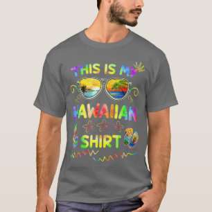 Camiseta Este É O Meu Piné De Praia Havaiano Luau Aloha Haw