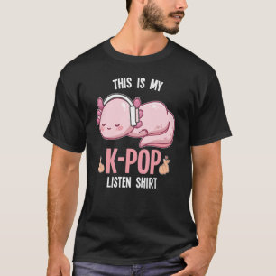 Camiseta Este É O Meu Pop K Pajama Coreia Do Sul, Pop