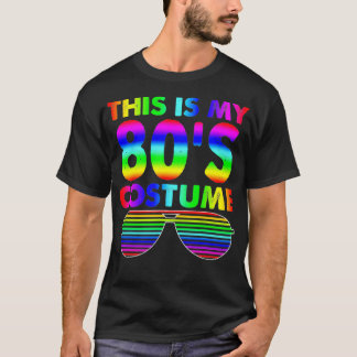 Camiseta Este é o meu presente de fantasia dos anos 80 no H