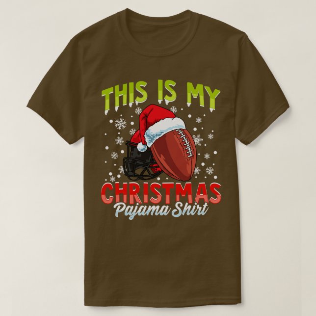 Camiseta Este é o meu presente de Natal para o Pajama (Frente do Design)