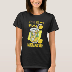 Camiseta Este É O Meu Primeiro Negócio De Limonada De Limon