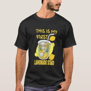 Camiseta Este É O Meu Primeiro Negócio De Limonada De Limon