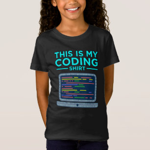 Camiseta Este É O Meu Programador De Programação De Comp