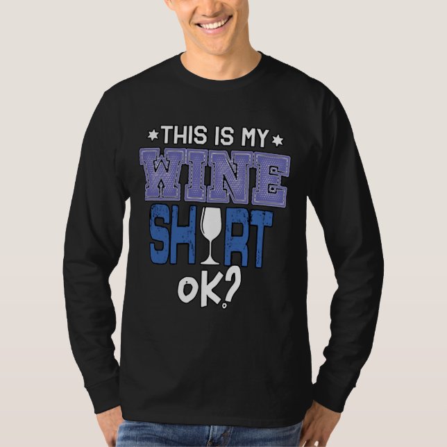 Camiseta Este É O Meu Provando De Vinho (Frente)