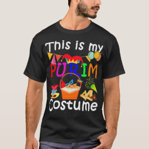 Camiseta Este é o meu Purim Costume Engraçado Jewish Premiu
