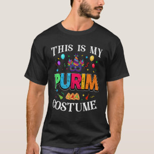 Camiseta Este É O Meu Purim Costume Judeu Feliz Purim