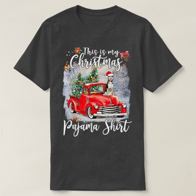 Camiseta Este É O Meu Rouco De Natal Do Pajama. (Frente do Design)