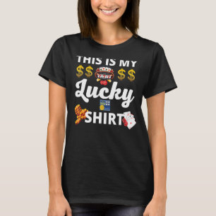 Camiseta Este É O Meu Sortudo Vencedores Da Loteria Do Casi