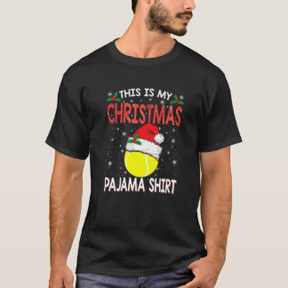 Camiseta Este É O Meu Tênis De Natal Pajama Para Rapazes, A