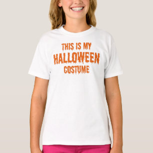 Camiseta este é o meu terno de halloween T-Shirt