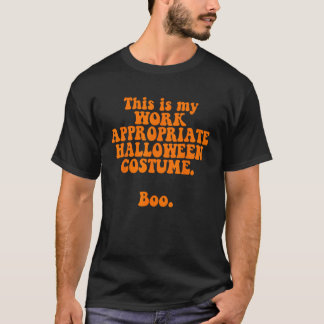 Camiseta Este é o meu trabalho Fantasia de Halloween apropr