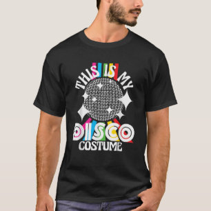 Camiseta Este É o Meu Traje de Disco Anos 70 Funky Festa 70