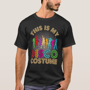 Camiseta Este é o meu traje de Disco Retro Vintage 70 e 80