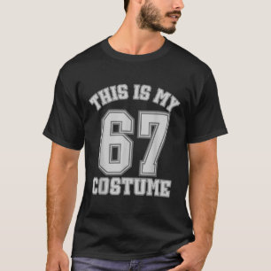 Camiseta Este é o meu traje de Halloween 67 Humor Esportivo