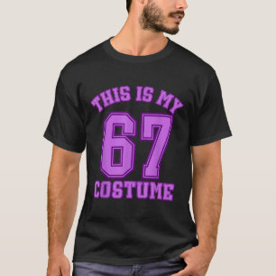 Camiseta Este É o Meu Traje de Halloween 67 Humor Esportivo