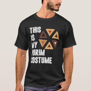 Camiseta Este é o meu traje de Purim Feliz purim judaico