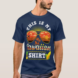 Camiseta Este É O Meu Vac De Verão Da Praia Havaiana Aloha