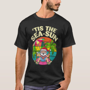 Camiseta Este É O Natal Da Praia Dos Papais noeis Do Mar Su