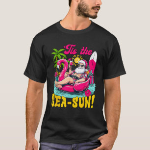 Camiseta Este É O Natal Da Praia Dos Papais noeis Do Mar Su