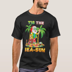 Camiseta Este É O Natal Da Praia Dos Papais noeis Do Mar Su