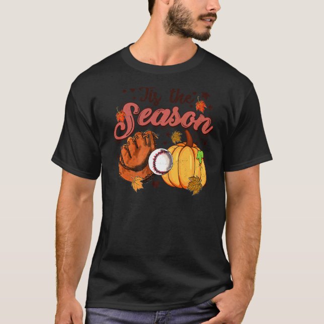 Camiseta Este é o Obrigado da Estação de Baseball Fall Fall (Frente)