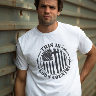 Camiseta Este É O País Dos Deuses Citação Inspirativa