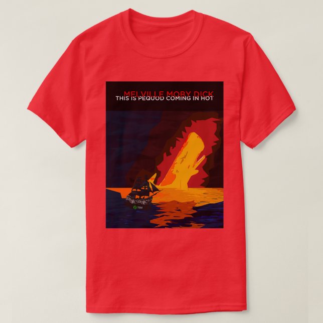 Camiseta Este é o Pequod (Frente do Design)