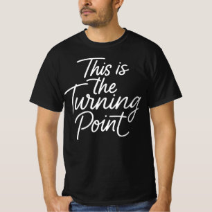 Camiseta Este é o Presente de Citação Motivacional do Ponto