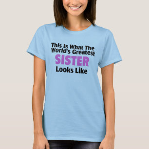 Camiseta Este é o que a grande irmã do mundo olha Lik