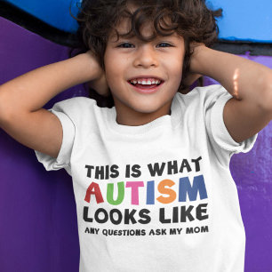 Camiseta Este é o que o autismo olha como