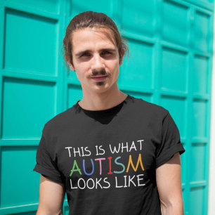 Camiseta Este é o que o autismo olha como
