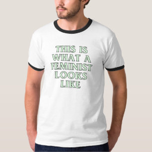 Camiseta Este é o que uma feminista olha como