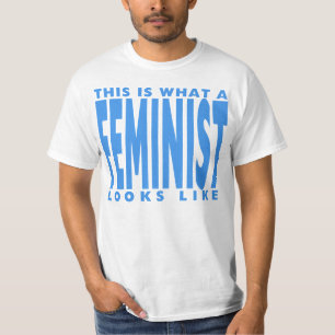 CAMISETA ESTE É O QUE UMA FEMINISTA OLHA COMO