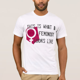 Camiseta Este é o que uma feminista olha como