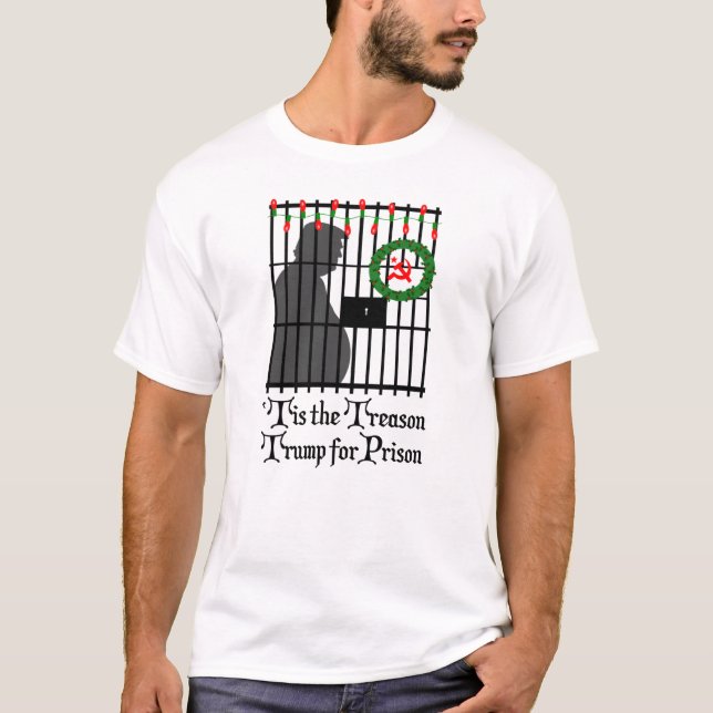 Camiseta "Este é o trunfo da traição para a prisão política (Frente)