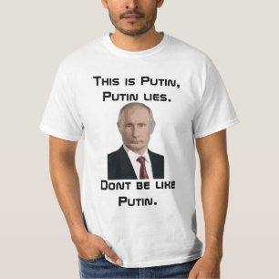 Camiseta Este é Putin