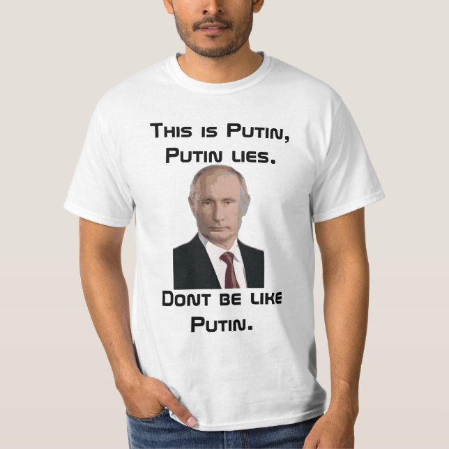 Camiseta Este é Putin (Frente)